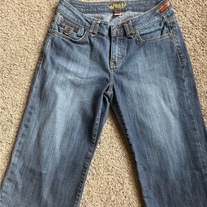 WÖRN Cropped Wide Leg Denim – Indie Boho Statement Jeans